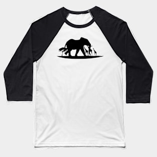 Sunset on the Serengeti Baseball T-Shirt